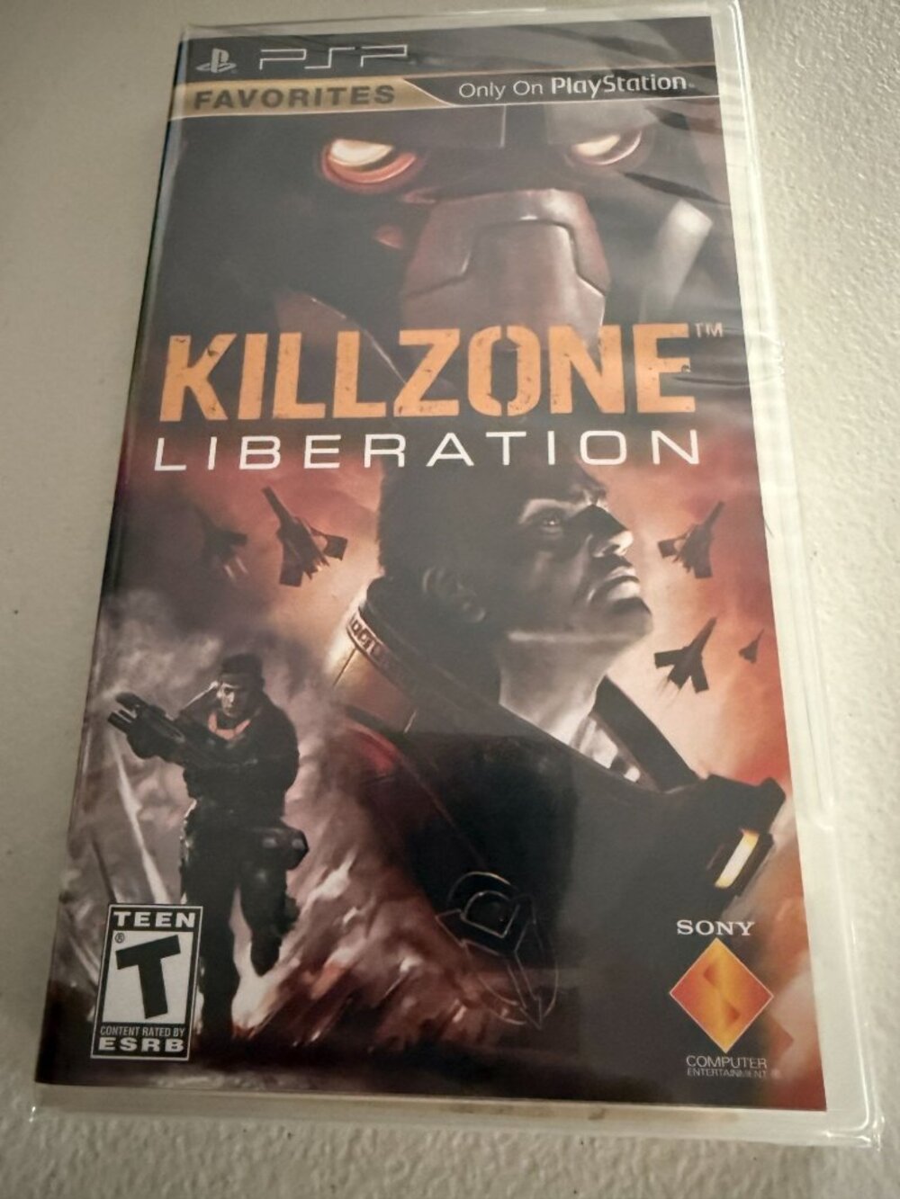Killzone Liberation Sony PSP 2006 European Version PAL Brand New Sealed Complete